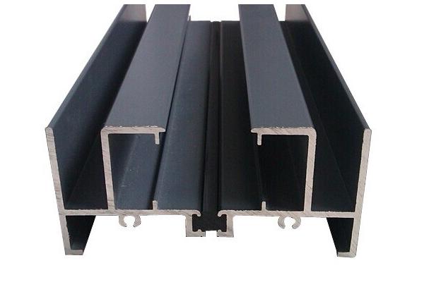 Thin Wall Aluminum Curtain Wall Profile For Construction , Mill Finished