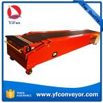 China 3 Sections Telescopic Belt Conveyor for 20 ft container loading & unloading manufacturer