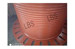 China Diameter 830 And Length 1150 LBS Grooved Drum Black LBS Split Sleeves supplier