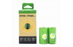 China 8L Corn Starch PLA Biodegradable Poop Bags With Dispenser supplier