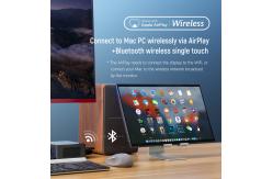 China Thick 10mm Portable Wireless Touch Screen Monitor Wifi Buletooth supplier