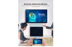 China 65 Inch 400CD/M2 Dual Screen LCD Interactive Whiteboard 20 Point Multi Touch supplier