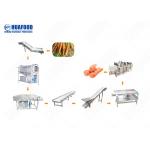 Water Bubble 2000kgh Fruit And Vegetable Processing Line for sale