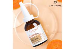 China Portulaca Extract Organic Face Serum 30ml Carrot Vitamin E Brightening supplier