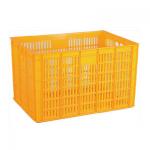 Durable Warehouse  Plastic Folding Storage Crates CE SGS Certificated for sale