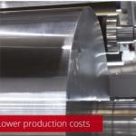 Aluminum Ceramic Coated Coating Drum Roller Film Vacuum Metallizer for sale