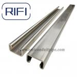 304 Or 316 Stainless Steel Strut Channel And Fittings For 10 Feet Length In Industrial Environments for sale