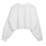 Unlined Personalised Embroidered Sweatshirts 2XL Custom Logo Printing Knitted
