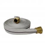 250psi 1inch Durable Single Jacket Fire Hose High Strength For Fire Fighting for sale