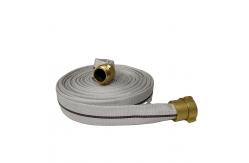 China 250psi 1inch Durable Single Jacket Fire Hose High Strength For Fire Fighting supplier