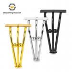 Wanjusheng Decorative Furniture Cabinet Iron Legs New Sofa Legs Gold Hardware Accessories for sale