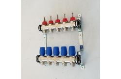 China Stainless Steel Underfloor Heating Manifold for HVAC Systems Floor Heating Systems supplier