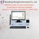 Coulometric Titration Crude Oil Salt Content Tester Content 0.2PPm--10000mgNaCL/L for sale
