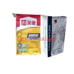 Professional Pasted Valve Multiwall Paper Bags Flexo Printing Ultrasonic Sealing for sale