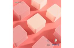 China Squares Shape Makeup Puff Sponge Flawless 100% Water Hydrophilic Polyurethane supplier
