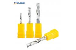 China 2 Flute CNC Cutting Tungsten End Mill AlTiN Coating For Wood supplier