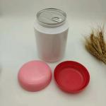 305# Aluminum Sealed Easy To Peel Lid Protein Nutrition Powder PET Cans Packaging for sale