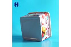 China Strong Plastic PP Square Food Grade Buckets 100OZ 3000ML With Lids supplier