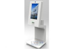 China Library Card Dispenser Self Checkout Kiosk Cold Rolled Steel Free Standing Stylish supplier