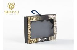 China Gift Custom Window Box Packaging / 350g Cardboard Corrugated Window Boxes supplier