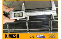 China Black Wire Mesh PVC Coating No Climb Security Fence BS EN 13438 supplier