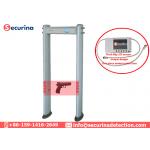 IP55 Waterproof Security Walk Through Gate , Metal Detector Security Doors for sale