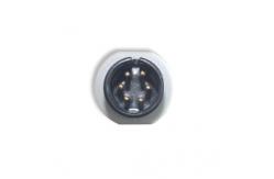 China 3 Lead AHA Fixed Snap ECG Lead Cable Compatible Angle Connector supplier
