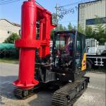 RCQ-10C Mini Hydraulic Rotary Piling Rig with Kubota Diesel Engine 36KW for sale