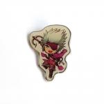 Offset Printed Transparent Cartoon Enamel Pins Custom For Sport Event Promotions