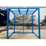 Inverted Steel Stacking Racks , Powder Coated Warehouse Pallet Stacking Racks for sale