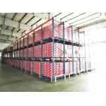 Powder Coated Drive In Pallet Rack , Durable Steel Pallet Racking