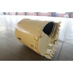 3000mm Rig Rock Drilling Bucket Small Bullet Teeth Welding for sale