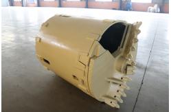 China Customized Single Cut Drilling Bucket Foundation 1000mm Diameter With Bullet Teeth supplier