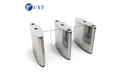 China Brushless Motor Glass Swing Turnstile AI Intelligent Cloud Processing Community 510TY- supplier