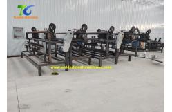 China 100mm Servo Motor Chain Link Machine Double Wires Diamond Wire Mesh supplier