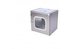 China 220V 50Hz Cleanroom Pass Box Electronic Lock Lab Equipment Pass Box supplier
