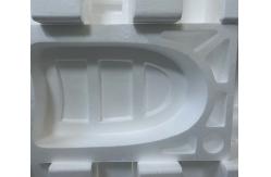 China EPS foam pad inserts white polystyrene plastic packaging custom protection material die-cut supplier