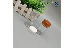 China PS Empty Plastic Pill Bottles 10ml Cylindrical Tablet Containers supplier
