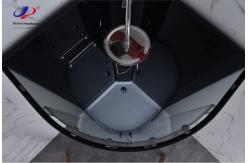 China Quadrant Shower Room With Matt Black Profile Frame And 4/5mm Tempered Glass supplier