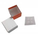 4 Pcs Chocolate Rigid Paper Gift Box Packaging Food Grade Embossing for sale