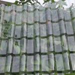 0.8mm To 2.5mm UV Protection Durable Plastic Wave Polycarbonate Corrugated Sheet for sale