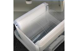 China 350um Fused Silica Wafer Quartz Borosilicate Glass Carrier Wafers supplier