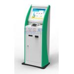 Cold rolled steel Self Payment Kiosk With A4 Printer And Card Reader for sale