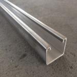 Lightweight Strength Slotted C Channel Steel For Construction Projects for sale