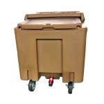 Mobile 110L Insulated Ice Caddy Bin For Ice Storage Durable for sale