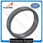 N40SH Segment Neodymium Arc Magnets Sintered Technology Zn Coating ISO9001 for sale