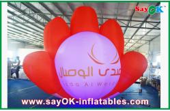 China DIA 5 Meters Inflatable Palm Led Lights For Advertising Promotion supplier