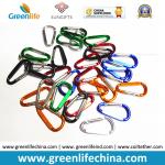 China Factory Direct Offer Colorful Aluminum D Shape Carabiner Clips Not for Climbing manufacturer