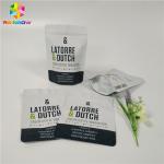 Eco - Friendly Aluminum Foil Stand Up Pouch Coffee Tea Packaging Matte Finish Surface