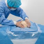 Factory Supply Disposable EO Sterile Craniotomy Surgery Drape Pack Manufacturer Wholesale In China for sale